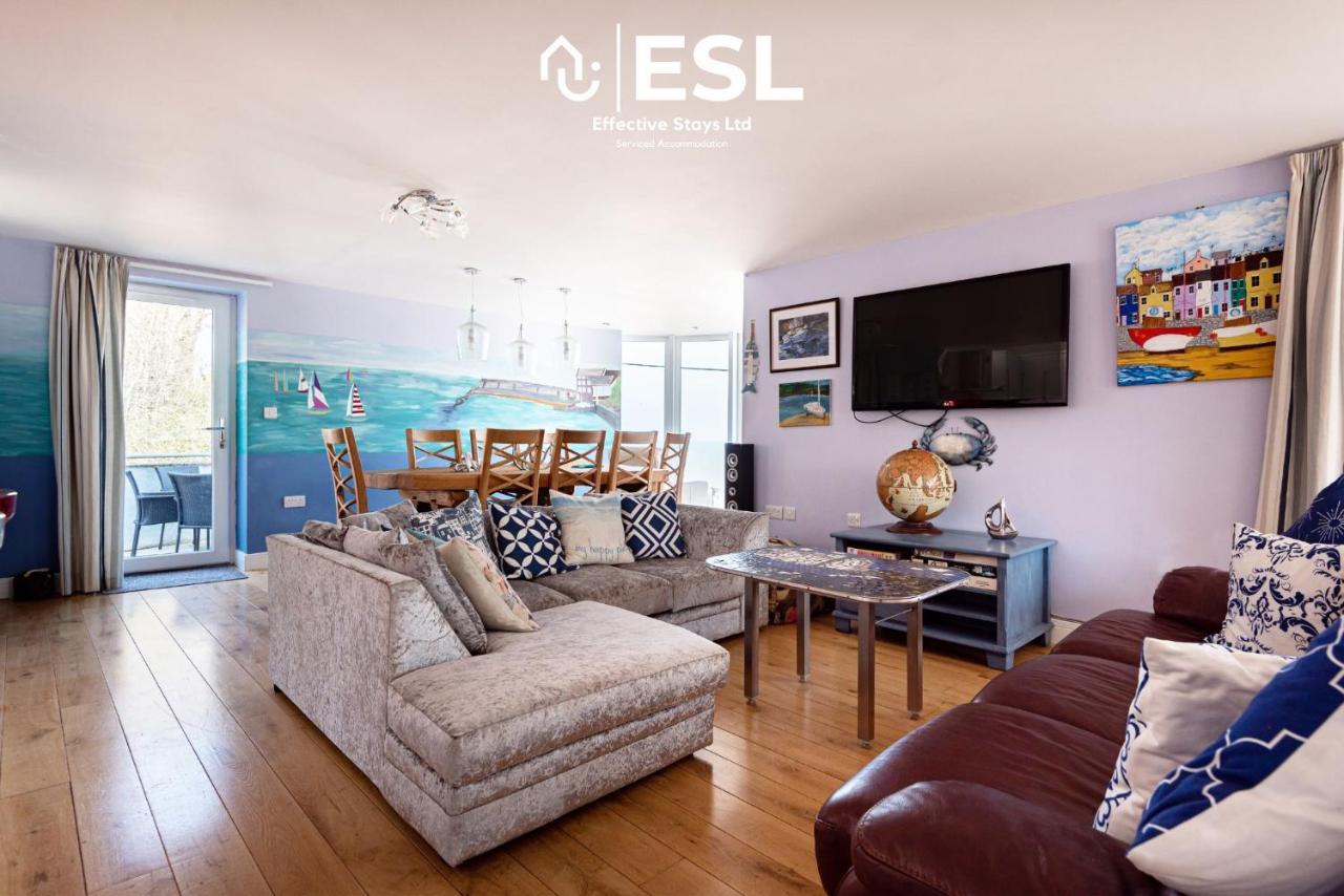Beautiful En Suite 5 Bedroom Home With Sea Views New Quay  Exterior foto