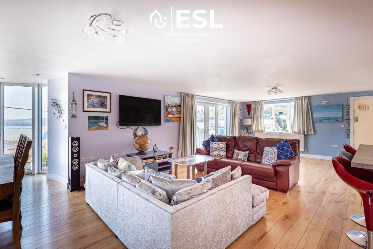 Beautiful En Suite 5 Bedroom Home With Sea Views New Quay  Exterior foto