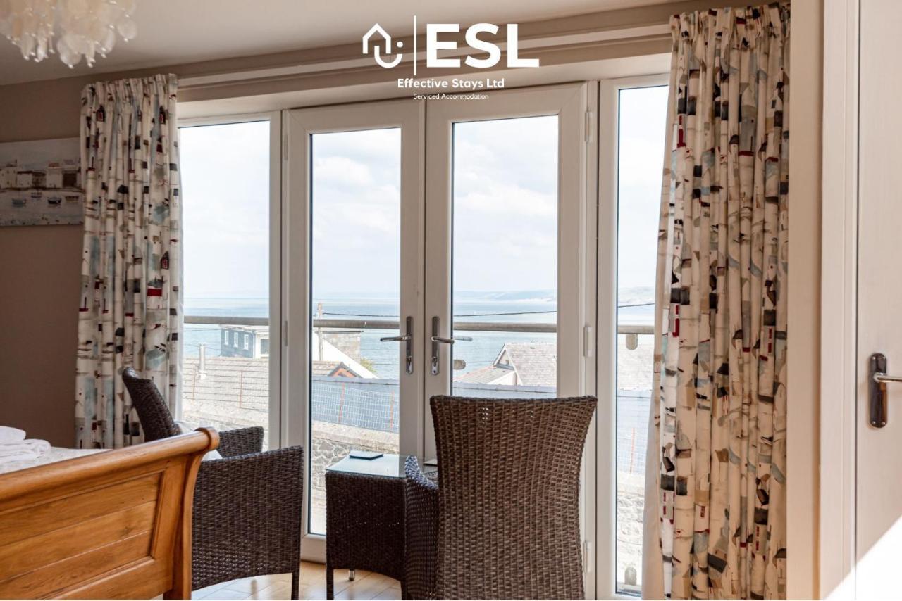 Beautiful En Suite 5 Bedroom Home With Sea Views New Quay  Exterior foto